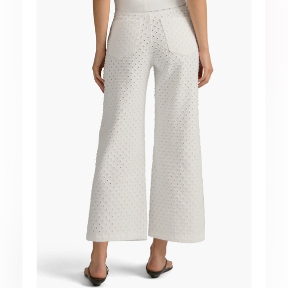 Favorite Daughter womens The Masha Super High Waist Wide Leg Jeans White Sz 27 - Picture 3 of 12